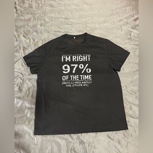 I’m Right 97% of the Time Shirt